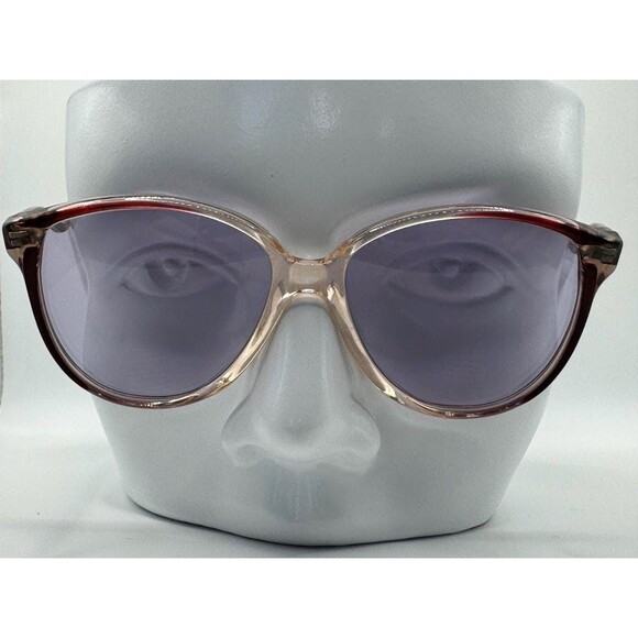 NEW Vintage Oversize Sunglasses | Non RX | Purple Lens | Happy Eyes | USA Made